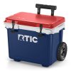 22 QT Ultra-Light Wheeled Cooler - Lavender/Plum