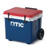 42 QT Ultra-Light Wheeled Cooler - White & Grey