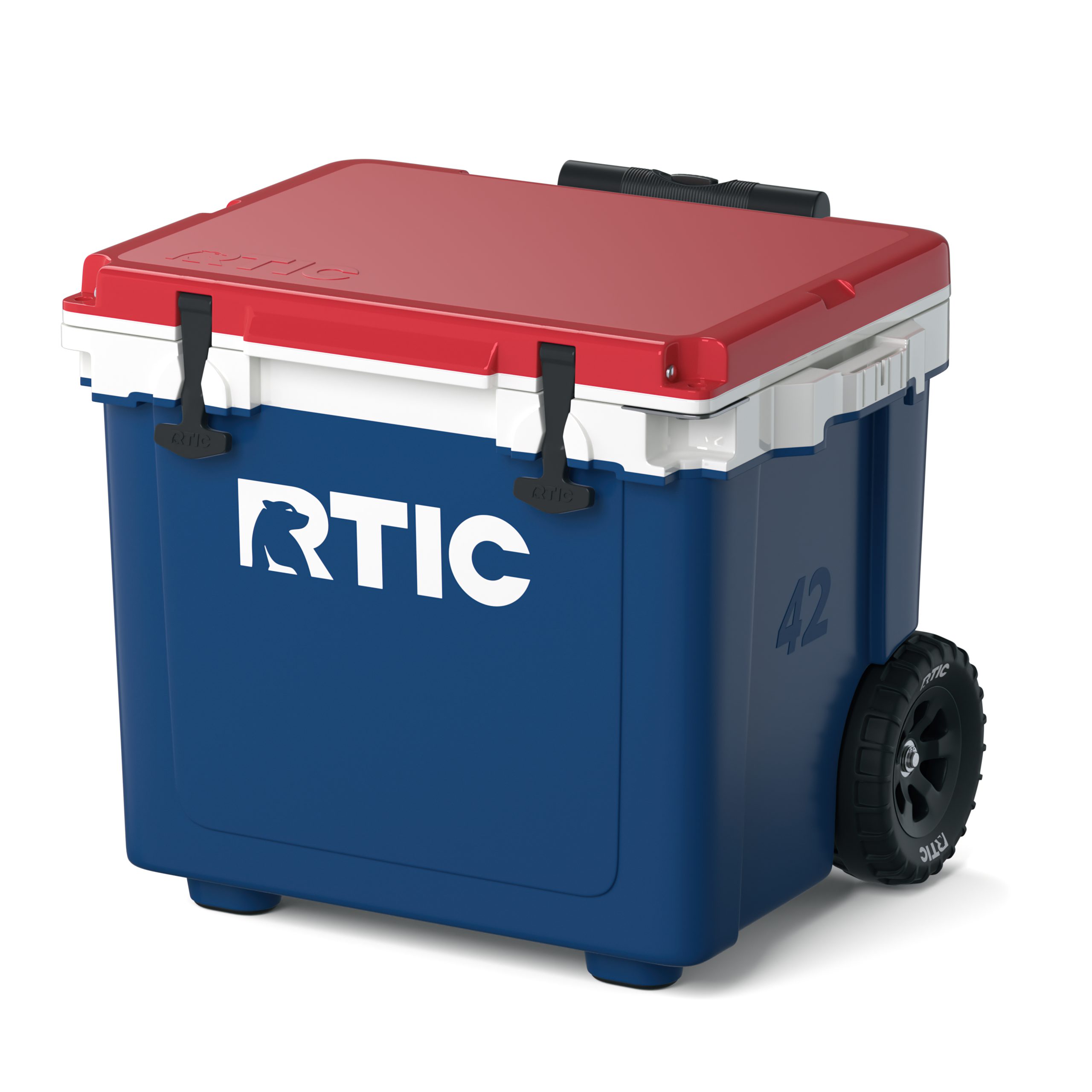 42 QT Ultra-Light Wheeled Cooler - White & Grey