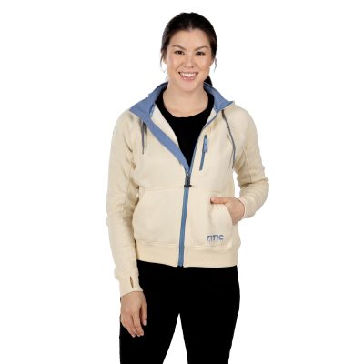 Women's Water-Repellent Full-Zip Hoodie - S