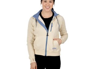 Women's Water-Repellent Full-Zip Hoodie - S
