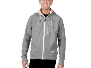 Men's Water-Repellent Full-Zip Hoodie - S