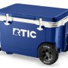 52 QT Ultra-Light Wheeled Cooler - White & Grey