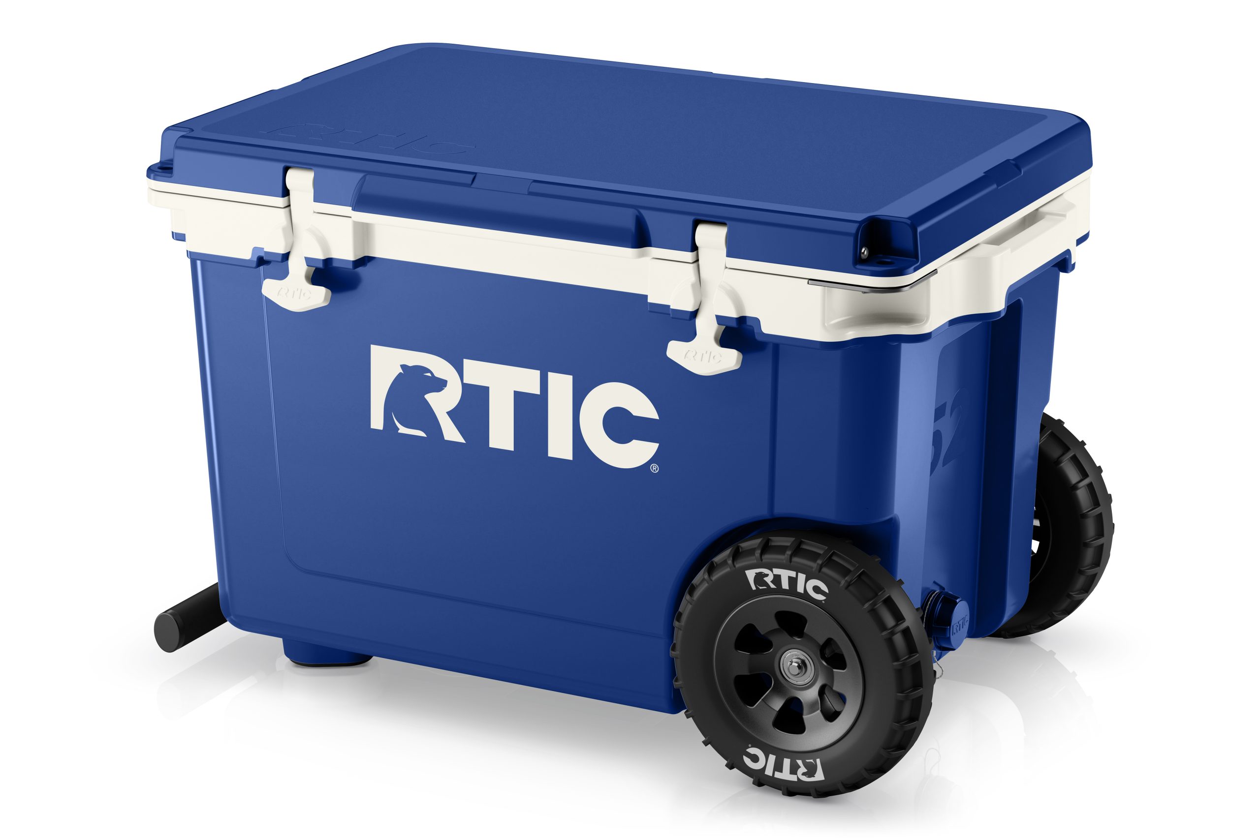 52 QT Ultra-Light Wheeled Cooler - White & Grey