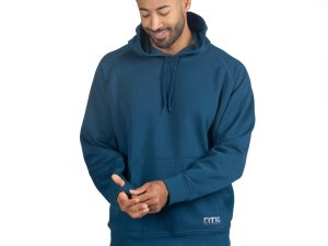 Water-Repellent Pullover Hoodie - Relaxed Fit - M