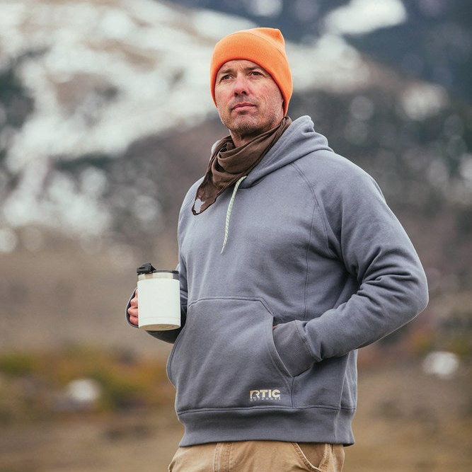 Water-Repellent Pullover Hoodie - Athletic Fit - S